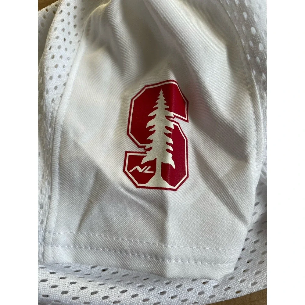 NWT Nike Mesh Flag Football Jersey Youth Boy's Large White Cardinals Dri-Fit #18